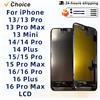 bluesikade OLED 16 LCD Per iPhone X XS XR 11 12 13 PRO Schermo Per iPhone 14 Plus 15 pro Touch Screen Per INCELL 16 Pro max Display 12 Mini