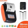 GOOJPRT PT-210 58mm Mini stampante portatile Mobile Wireless Bluetooth Mobile Biglietto Bill Stampante POS Palmare Codice a barre Telefono e PC
