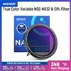 NEEWER Filtro ND e CPL variabile True Colors da 67 mm ND2-ND32 e ND3-64, filtro CPL e densità neutra limitata regolabile 2 in 1