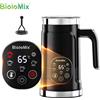 Biolomix Montalatte BioloMix 5 in 1 con touch screen LED - Macchina per schiuma calda e fredda per latte, caffè e altro