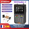 GTMEDIA V8 Finder 2 Misuratore di ricerca satellitare DVB-S/S2/S2X Display LCD da 3,5 pollici 1080P, porta di tipo C Satfinder VS Freesat Finder Meter