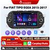Podofo Android WIFI Autoradio Per FIAT TIPO EGEA 2015-2017 Wireless Carplay Navigazione GPS 4G WIFI Lettore Multimediale Per Auto FM RDS