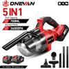 ONEVAN Aspirapolvere elettrico ONEVAN 16KPA 6 in 1 senza fili, portatile, per la pulizia di pavimenti e peli di animali domestici, compatibile con batteria Makita 18V.