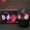 Hot Toys 1:1 Miles Morales Maschera con occhi mobili Mascara Elettrico Gwen Spider-Man Casco Anello di Controllo Halloween Cosplay Maschera Giocattolo Regalo