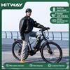 HITWAY Bicicletta elettrica HITWAY BKU1 27,5 ", batteria 36V 13Ah, motore centrale, 7 velocità, 25 km/h, autonomia-150 km
