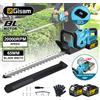 Gisam Tagliasiepi Elettrico a Batteria 2000W 20000RPM, Sega per Potatura, Rasaerba, Utensili Elettrici da Giardino per Batteria Makita