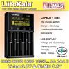 liitokala Caricabatterie LiitoKala Lii-M4S Touch (4 Slot) - Tester di Capacità LCD 300-1000mA con Modalità di Archiviazione e Power Bank USB per 21700/26650/18650