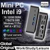 FUCHU Mini PC 2026 con Windows 11, Intel Core i9 10980HK o Core i3 6100U, PC Desktop Portatile, 16GB/32GB DDR4, SSD da 2TB, Computer da Gaming e Ufficio