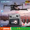 Drone V168 Max con GPS, WiFi 5G, FPV, Schermo LCD HD, Doppia Fotocamera, Evitamento Ostacoli, Flusso Ottico, Hover, Brushless, Pieghevole, RTF - Spedizione Locale