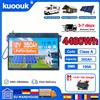 Kuoouk Batteria LiFePo4 12V 350Ah 200AH con BMS integrato, pacco batterie al litio ferro fosfato per camper, golf cart e accumulo solare