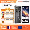Blackview FORT 5 Lo Smartphone Rugged Più Leggero con Fotocamera 108MP, Android 16 36GB(12+24)+256GB, 6,78" HD+ IPS, 5000mAh, NFC, 33W