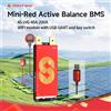 Daly Smart Active BMS 4S LiFePO4 8S 24V 16S 100A 150A 40A 60A 200A 12V 48V LiFePO4 1A Bilanciamento Attivo con UART RS485 WiFi e Chiave