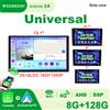 WEDMOON Autoradio universale con schermo da 7 ", 9 ", 10 ", 13.1 ", Carplay wireless, Android 14, stereo per auto, per VW Volkswagen Hyundai Nissan Toyota, WIFI