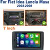 SCEENPILOT Autoradio da 7 pollici per Fiat Idea Lancia Musa 2003-2008, Lettore Multimediale Stereo Android 16 con Navigazione 2din, Carplay, Touch Screen e Bluetooth