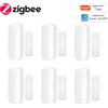 coolo Sensore per Porte e Finestre Zigbee, Rilevatore di Apertura/Chiusura, Allarme di Sicurezza per Casa Intelligente Compatibile con Tuya Hub Smart Life