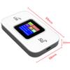 PHONEPACE Router WiFi mobile 4G LTE, modem hotspot ad alta velocità da 300 Mbps con schermo a colori per telefono, laptop, tablet
