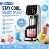 LINKChef IcyTreat Macchina per Gelato 1.5L/57oz Senza Ghiaccio, Macchina per Slushie Domestica con 12 Programmi Preimpostati, Senza BPA, per Gelato, Sorbetto, Milkshake, Yogurt con Contenitori in Tritan,