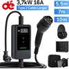 dé Caricabatterie Auto Elettrica Tipo 2 3,7kW 16A Controllo Intelligente con APP, Cavo di Ricarica Disponibile 5,5m 7m 10m 15m 20m 25m Wallbox Domestica per Veicoli Elettrici