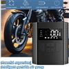 NONE Pompa ad aria portatile wireless per auto con diverse modalità di gonfiaggio - Pompa elettrica portatile per pneumatici con rilevamento della pressione dell'aria