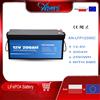 ANERN Batteria al Litio LiFePO4 Anern Aggiornata di Alta Qualità 3840WH/2560WH 12V con BMS Integrato per Inverter, Camper, Sistema Solare e Uso Domestico