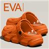 TIKP Nuovi Zoccoli da Uomo Stile Mecha in Eva, Comodi e Casual, con Suola Spessa, Semplici, Versatili per Casa, Esterni e Vacanze, Primavera-Estate