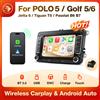 Ainavi Autoradio AINAVI per VW Polo Golf Passat Jetta Tiguan T5 con Carplay Wireless, Android Auto, Bluetooth, Stereo Auto MP5 FM USB RDS, 2 Din, Schermo Carplay per Auto, Autoradio Carplay Senza Fili,