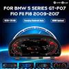 PRELINGCAR Cruscotto Digitale LCD per Auto BMW F10 F11 F18 F06 F12 F13 F01 F02 F03 Anni 2009-2017, Pannello Auto con Tachimetro e Funzione Carplay Wireless