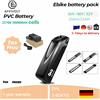 EFFIVOLT Batteria Ebike 48V 20AH 52V 36V 25AH Hailong Max 50A BMS 500W 750W 1000W 1500W per Scooter Elettrico, Batteria Downtube Polly con Celle al Litio 21700