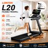 NONE Tapis roulant pieghevole LONTEK L20 con inclinazione manuale del 20%, velocità massima di 14 km/h e capacità di carico di 180 kg. Il nostro tapis roulant presenta 3 livelli di inclinazione a