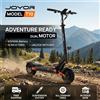 NONE Monopattino Elettrico JOYOR T10 Nuovo Stile 2026 per Adulti, Sblocco Senza Chiave NFC, Doppio Motore, Batteria al Litio 60V 18Ah, Potente Capacità di Salita, Pneumatici Fuoristrada da 10 Pollici,