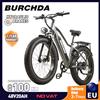BURCHDA RX20 Bicicletta Elettrica con Motore ad Alta Potenza per Adulti, E-bike Urbana e da Montagna, 26 Pollici, Batteria 48V20AH, Potente Fatbike MTB