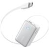 Anker Powerbank Anker Nano (10.000 mAh, 45 W, cavo USB-C retrattile integrato) Bianco