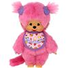 BANDAI Monchhichi Bandai Peluche Frozen Fruits - Peluche Scimmietta Iconica degli Anni '80 - Morbidissima peluche 20 cm per bambini, adulti - Giocattolo per Bambini dai 2 anni in su - SE23388