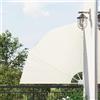 FWIKDUN Tenda da sole pieghevole per terrazzo, colore grigio, 210 x 210 cm, protezione dal vento per balconi e terrazze, pratica struttura pieghevole e protezione dagli sguardi indiscreti