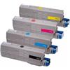 Oki Toner C321 Rigenerato per Oki C301DN, C321DN Nero Pagine 2.200 Colore Pagine 1.500