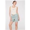 Tezenis Shorts In Tela Con Coulisse Donna Verde