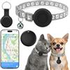 GNLLYIL GPS per Cani, Collare GPS Gatto, Localizzatori GPS per Cani e Gatto, Nessun Abbonamento, Posizionamento Globale in Tempo Reale, Compatibile con iOS e Android, Della Cronologia dei Tracciati (7 giorni)