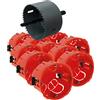 Zenitech Pechino Lotto 6 dispositivi 2 V&V + 4 prese 2P+T 16A da superficie