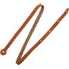 Levy's MS19-BRN Tracolla Per Chitarra 3/4 Leather Mandolin Strap - Brown