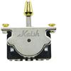 KAISH Interruttore a leva per pickup a 3 vie, resistente, per Stratocaster Tele, con punta in plastica dorata