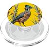 New Mexico Territory Symbols Gifts & Tee Maggiore Roadrunner circondato da Yucca fiore New Mexico 2 PopSockets PopGrip per MagSafe