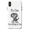 Funny Meme Shirts and Gifts for Men Wome Custodia per iPhone X/XS Va bene, sto bene, va tutto bene, divertente meme AAA