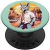 Criptozoologia Accessori Regalo Shirts Criptozoologi Chupacabra-Creature Porto-Rico El-Chupacabra PopSockets PopGrip Adesivo
