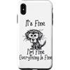 Funny Meme Shirts and Gifts for Men Wome Custodia per iPhone XS Max Va bene, sto bene, va tutto bene, divertente meme AAA