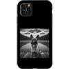 Belgian Malinois Puppy Lover PS Custodia per iPhone 11 Pro Max Divertente belga Malinois Selfie UFO Astronave Aliena Amante dei Cani