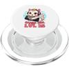 Gamer Girl Sprüche Motive Outfits Gamer Girl Cute Cat Gaming 25° compleanno frase PopSockets PopGrip per MagSafe