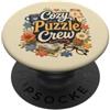 Jigsaw Nook Studio Attività serale per famiglie Cozy Puzzle Crew PopSockets PopGrip Adesivo