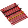 KALEA-INFORMATIQUE Piastra di test con LED per array di memoria DDR4 DIMM e DDR5 RDIMM e UDIMM