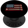 Drummer Gift Drumming Gifts & Drum Set S Divertente Drumming Art per uomo e donna Drumline Drum Set batterista PopSockets PopGrip Adesivo