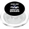 Tenor Drummer Gifts For Men And Funny Dr Batteria tenore Percussionista Percussioni BATTERIA TENORE PopSockets PopGrip per MagSafe
